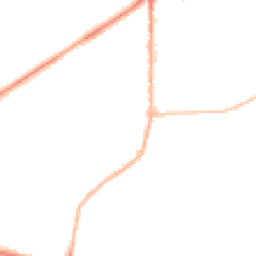 Night-time road noise heatmap for LS25 1EF