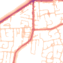 Daytime road noise heatmap for LS25 1FA