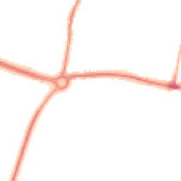 Night-time road noise heatmap for LS25 1FS