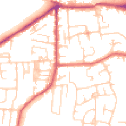 Daytime road noise heatmap for LS25 1HB