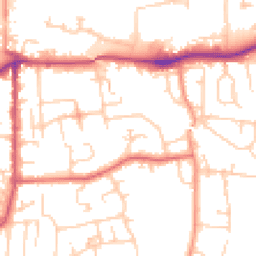 Daytime road noise heatmap for LS25 1JF
