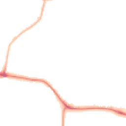 Night-time road noise heatmap for LS25 1JX