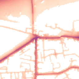 Daytime road noise heatmap for LS25 1QB