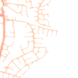 Daytime road noise heatmap for LS25 2JF