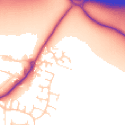 Daytime road noise heatmap for LS25 2PL