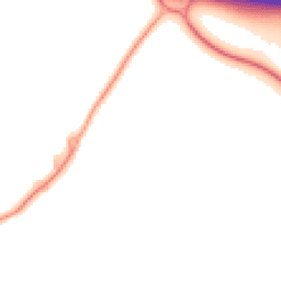 Night-time road noise heatmap for LS25 2PL