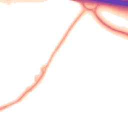 Night-time road noise heatmap for LS25 2PQ