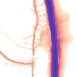 Daytime road noise heatmap for LS25 3AF