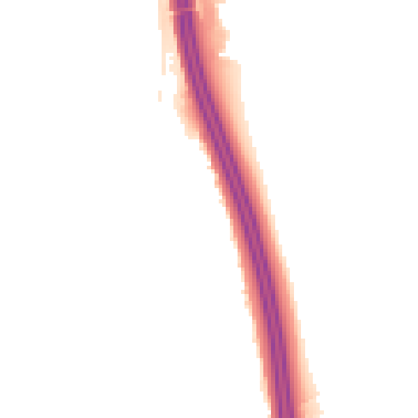 Night-time road noise heatmap for LS25 3AT