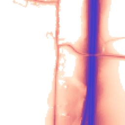 Daytime road noise heatmap for LS25 3DR