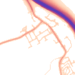 Daytime road noise heatmap for LS25 4AR