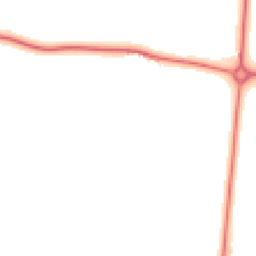 Night-time road noise heatmap for LS25 4BH