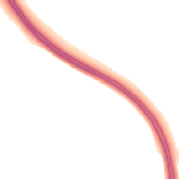 Night-time road noise heatmap for LS25 4EL