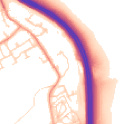 Daytime road noise heatmap for LS25 4FE