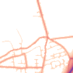 Daytime road noise heatmap for LS25 5AE