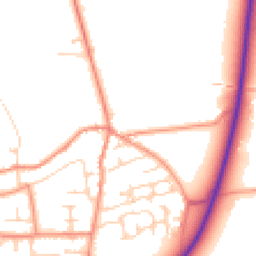 Daytime road noise heatmap for LS25 5BL