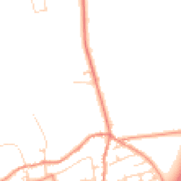 Daytime road noise heatmap for LS25 5DT