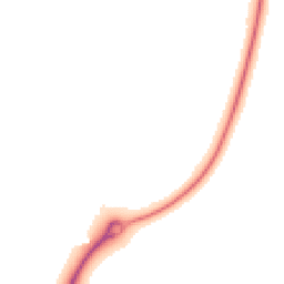 Night-time road noise heatmap for LS25 5FJ