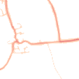 Daytime road noise heatmap for LS25 5GA