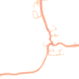 Daytime road noise heatmap for LS25 5HD
