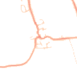 Daytime road noise heatmap for LS25 5HE