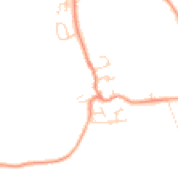 Daytime road noise heatmap for LS25 5HQ