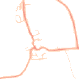 Daytime road noise heatmap for LS25 5HZ