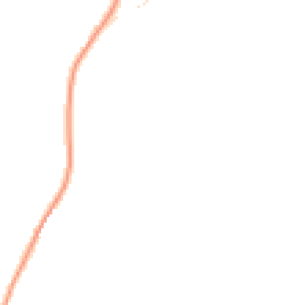 Night-time road noise heatmap for LS25 5JR