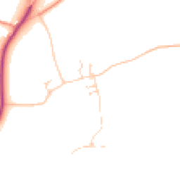 Daytime road noise heatmap for LS25 5JT