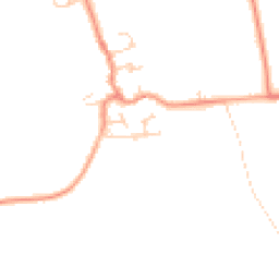 Daytime road noise heatmap for LS25 5NL