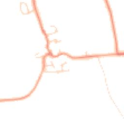 Daytime road noise heatmap for LS25 5NR