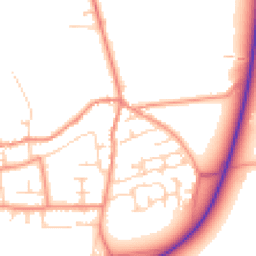 Daytime road noise heatmap for LS25 5NS