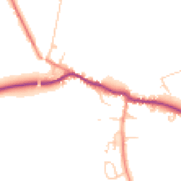 Daytime road noise heatmap for LS25 5PL