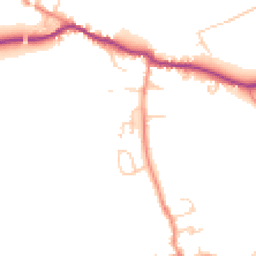 Daytime road noise heatmap for LS25 5PN