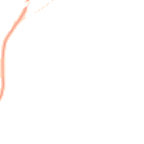 Night-time road noise heatmap for LS25 5RA