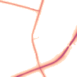 Daytime road noise heatmap for LS25 6GL