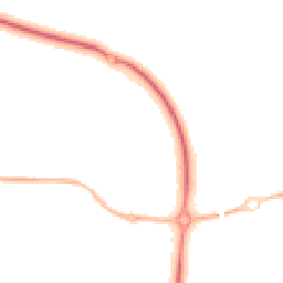 Night-time road noise heatmap for LS25 6GZ