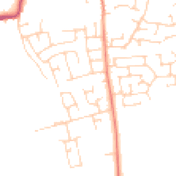 Daytime road noise heatmap for LS25 6HX