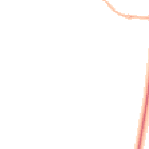 Night-time road noise heatmap for LS25 6QH