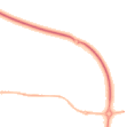 Night-time road noise heatmap for LS25 6QR