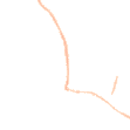 Night-time road noise heatmap for LS25 7FW