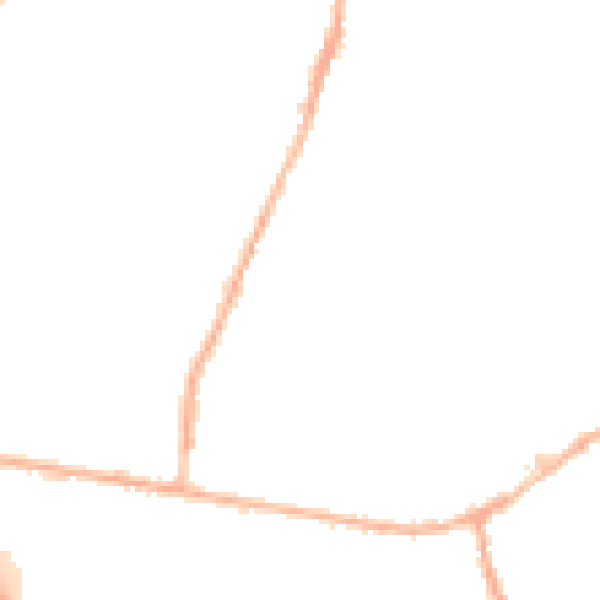 Night-time road noise heatmap for LS28 5BA