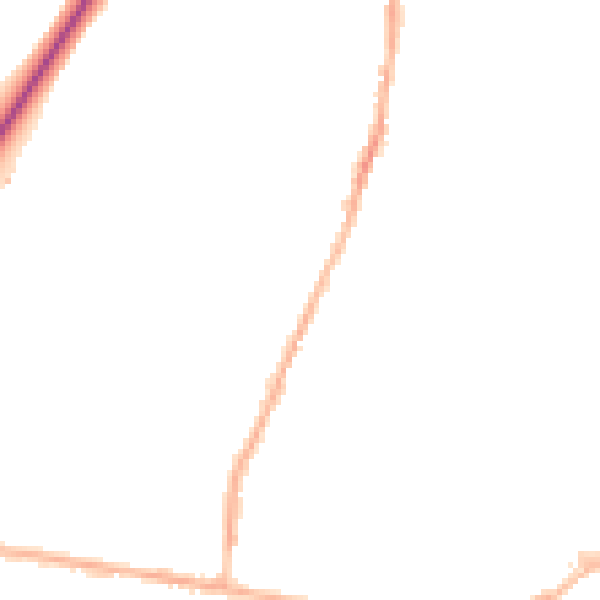 Night-time road noise heatmap for LS28 5DD
