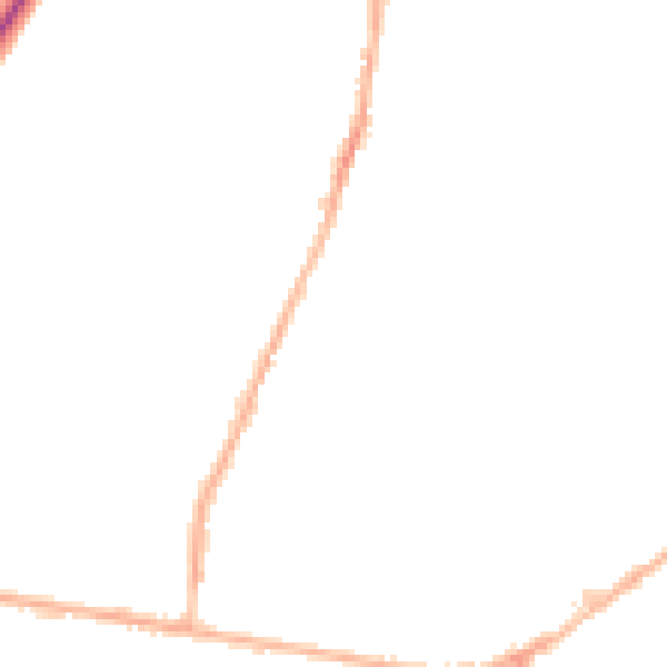 Night-time road noise heatmap for LS28 5DW