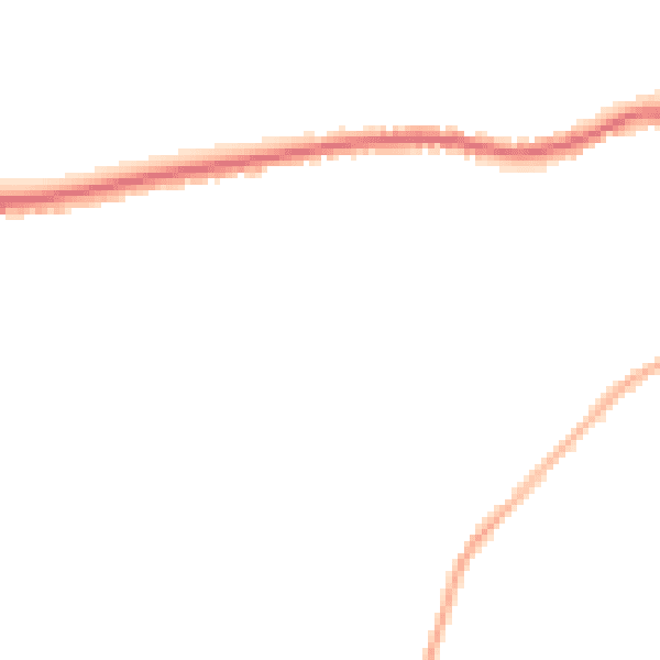 Night-time road noise heatmap for LS28 5PZ
