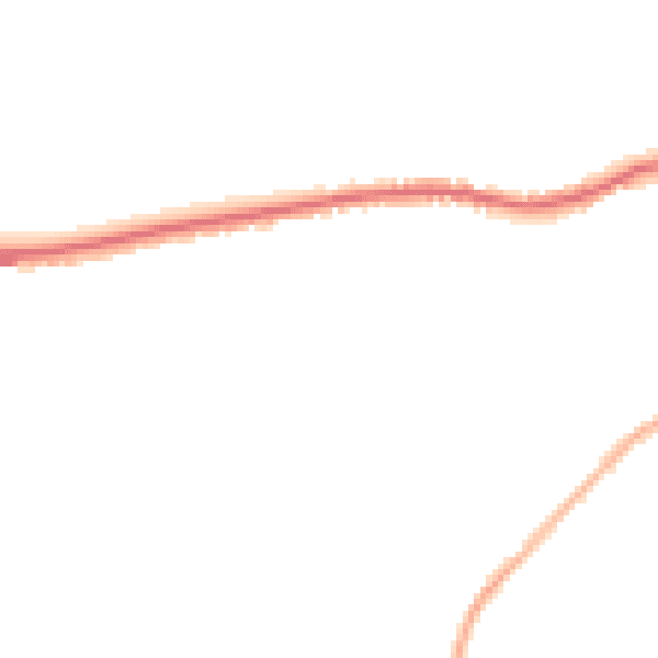 Night-time road noise heatmap for LS28 5QG