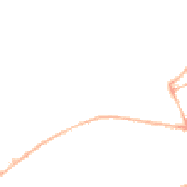 Night-time road noise heatmap for LS28 6HD