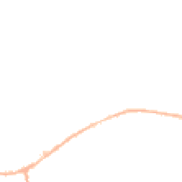 Night-time road noise heatmap for LS28 6HX
