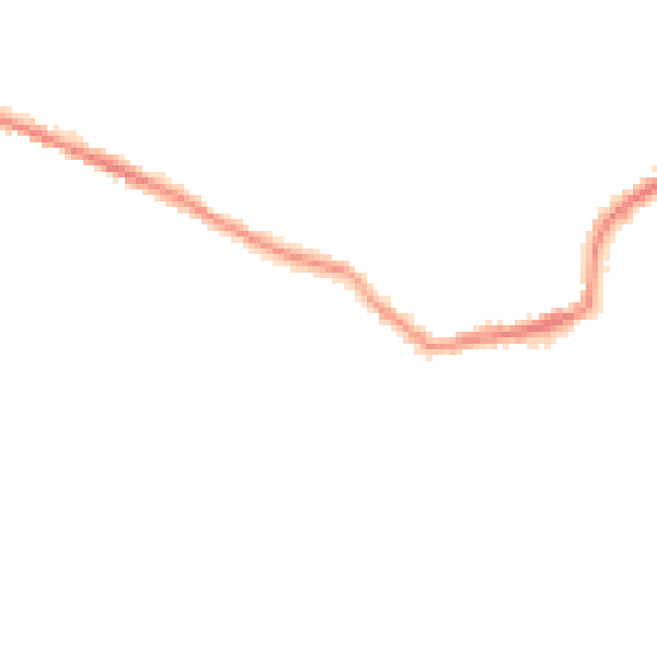 Night-time road noise heatmap for LS28 8QG
