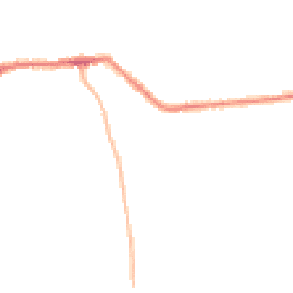 Night-time road noise heatmap for LS28 9GB